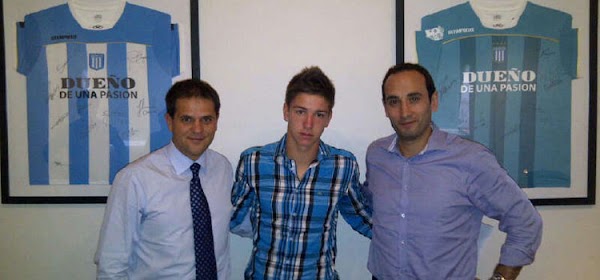 Vietto hasta 2017 en el Racing de Avellaneda