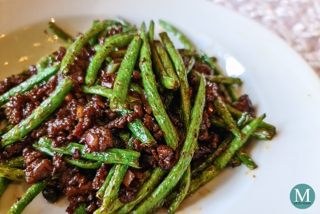 Fried Minced Beef with French Beans at Summer Palace at Edsa Shangri-La, Manila