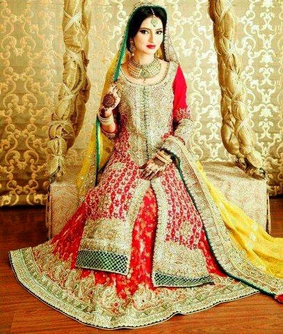 New Pakistani Traditional Bridal dresses 2015 | Just Bridal