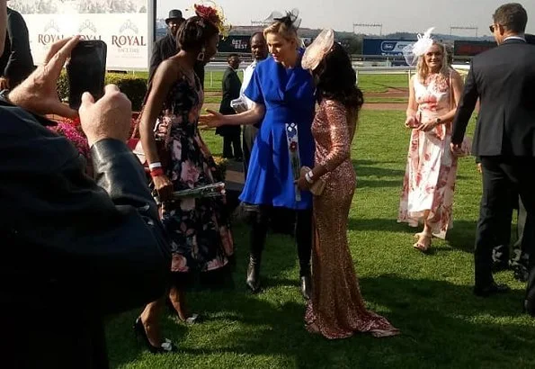 Princess Charlene attended "Princess Charlene of Monaco Royal Race Day" event at Turffontein Racecourse