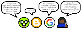 Blogger/Google Humour - Qui détient les droits des règles de la logique Bloggerienne ?