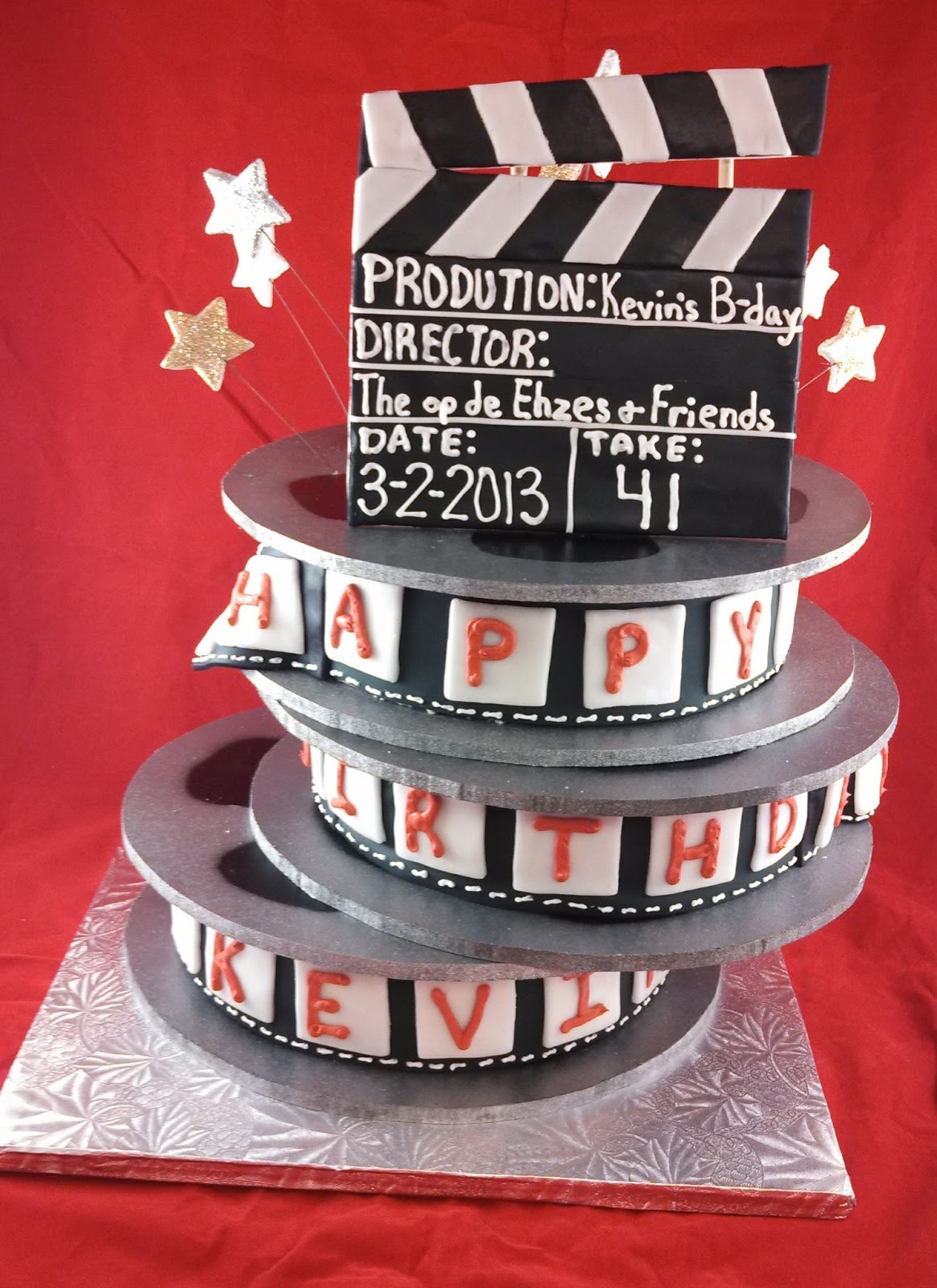 Sugar &amp; Spice Sweets Movie Reel Cake