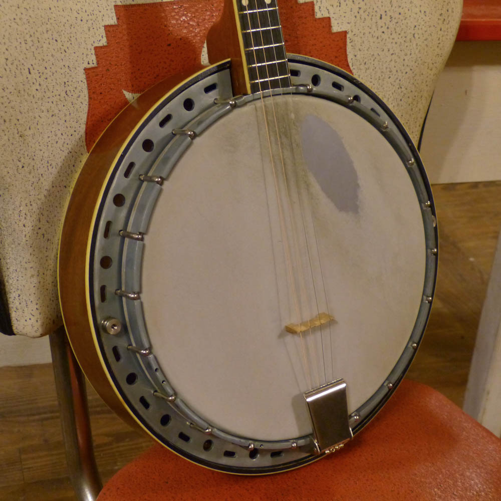 1950s Kay K52T Resonator Tenor Banjo