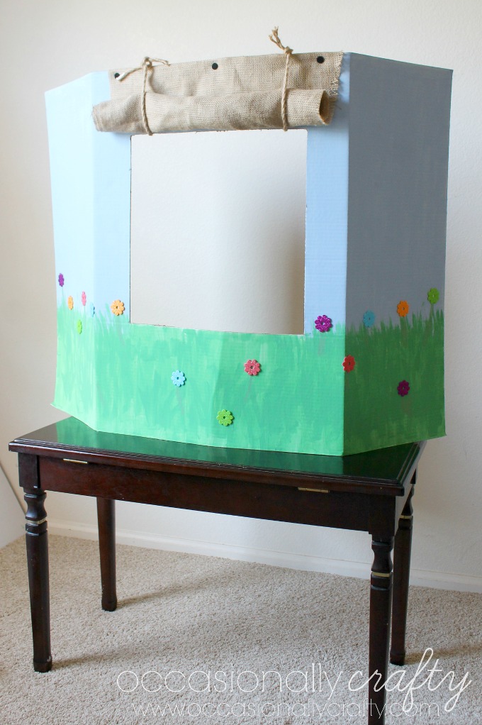 DIY Puppet Show Theater Helping Children Express Emotions Through Play