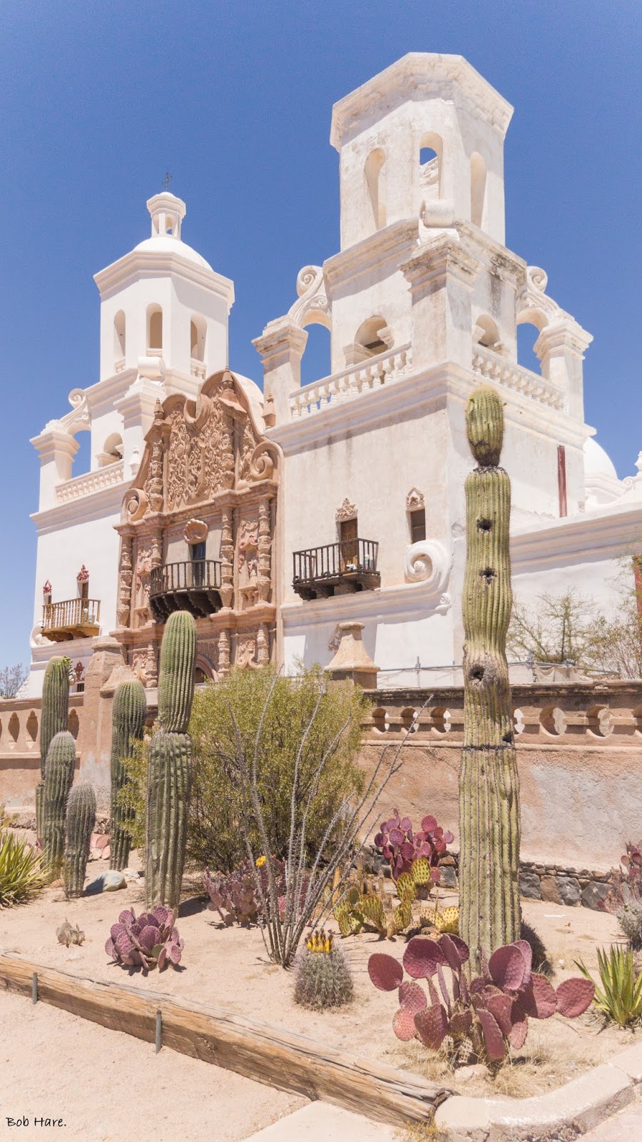 Travel Adventures with Bob Hare White Dove of the Desert Tucson's San