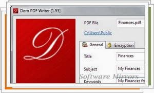 Doro PDF Writer 1.91 Download