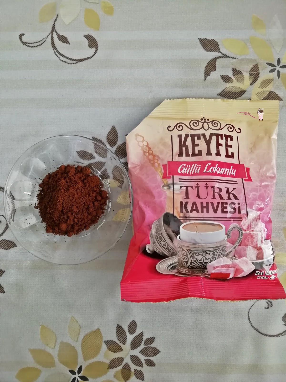 KEYFE Güllü Lokumlu Türk Kahvesi Tadım