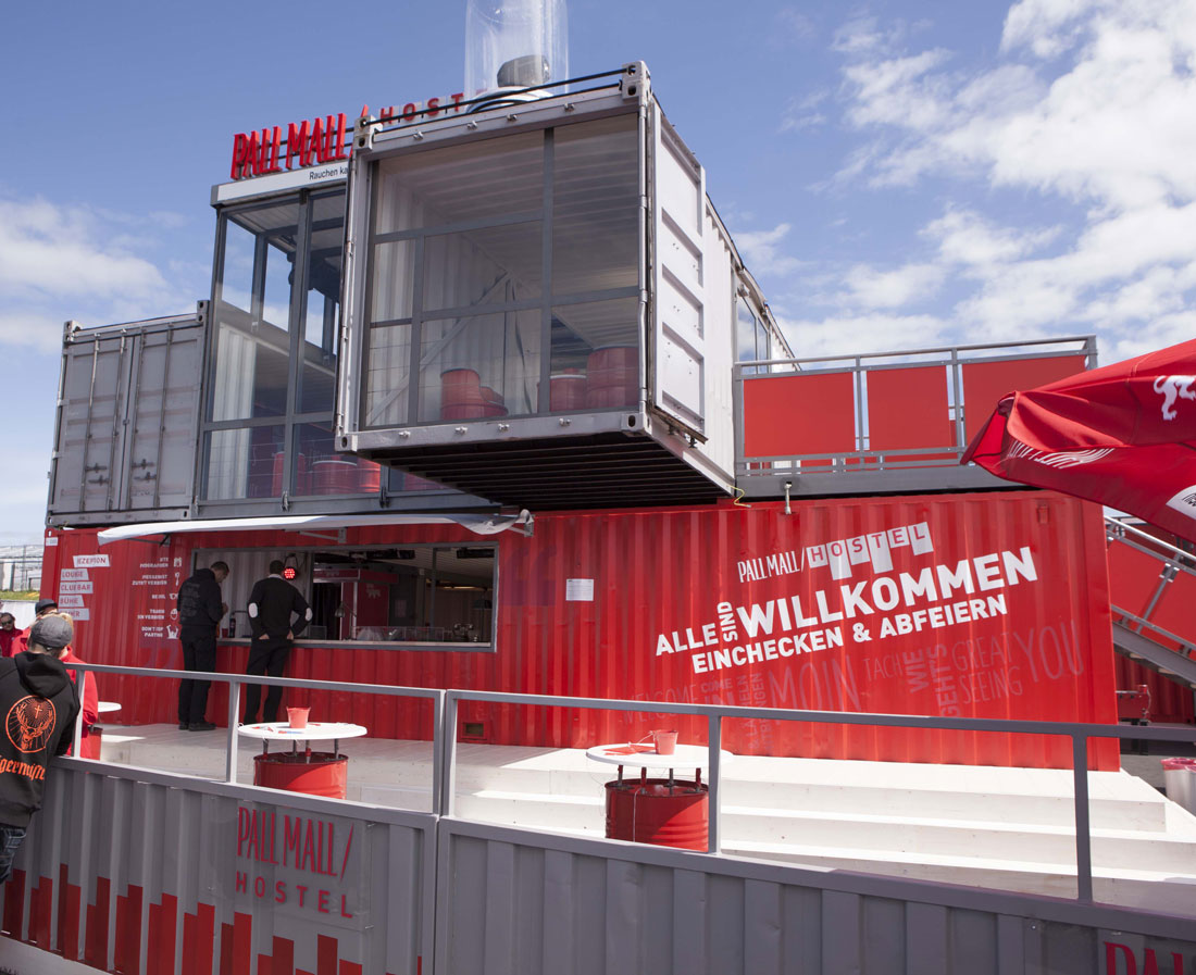 Shipping Container Homes & Buildings Pall Mall Hostel Shipping