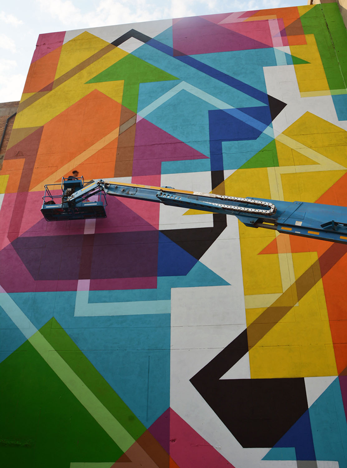 “Incognito”, a new mural by ABOVE in Johannesburg, South Africa