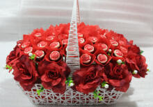 CHOCO BASKET BOUQUET