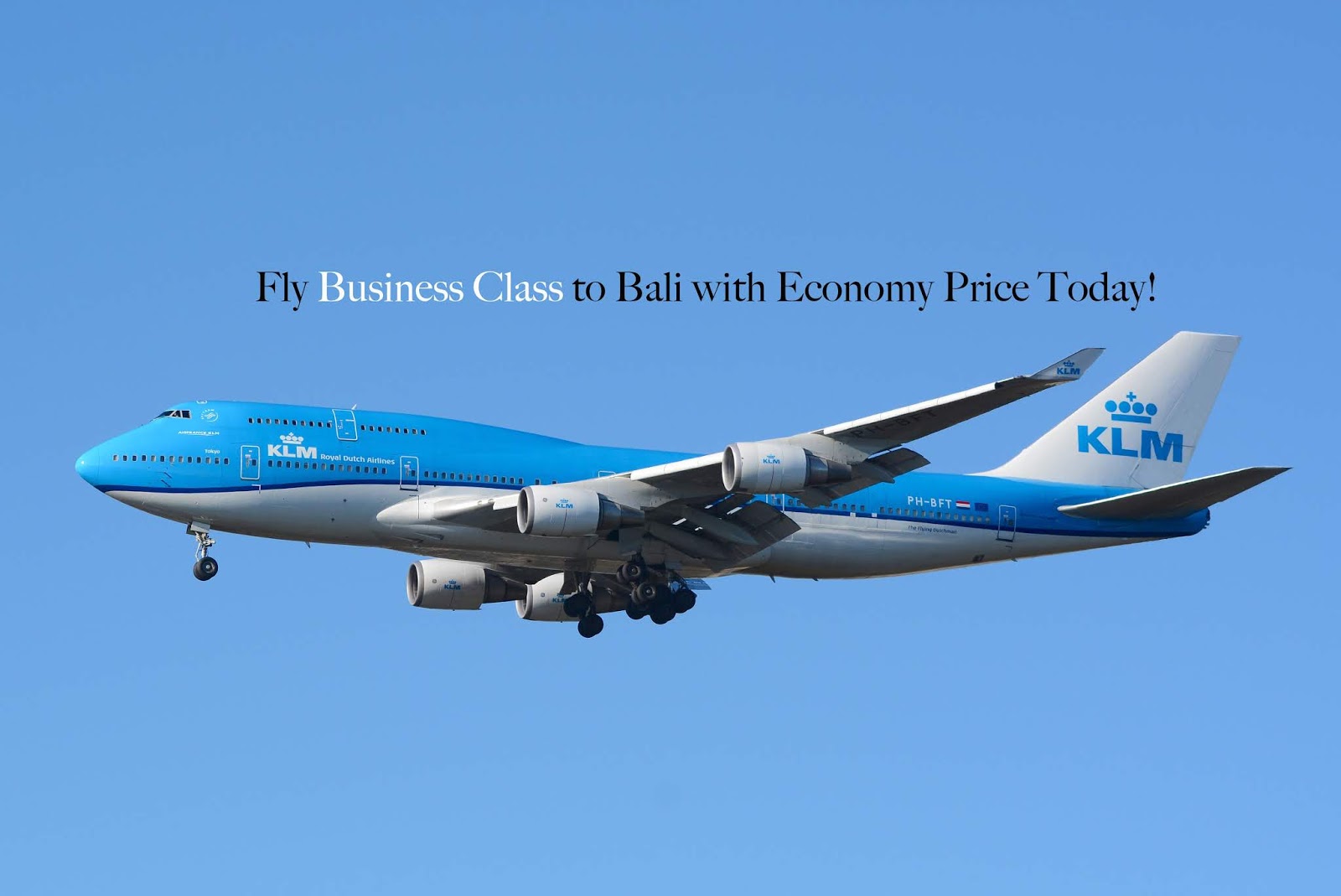 Fly Business Class to Bali with Economy Price today!