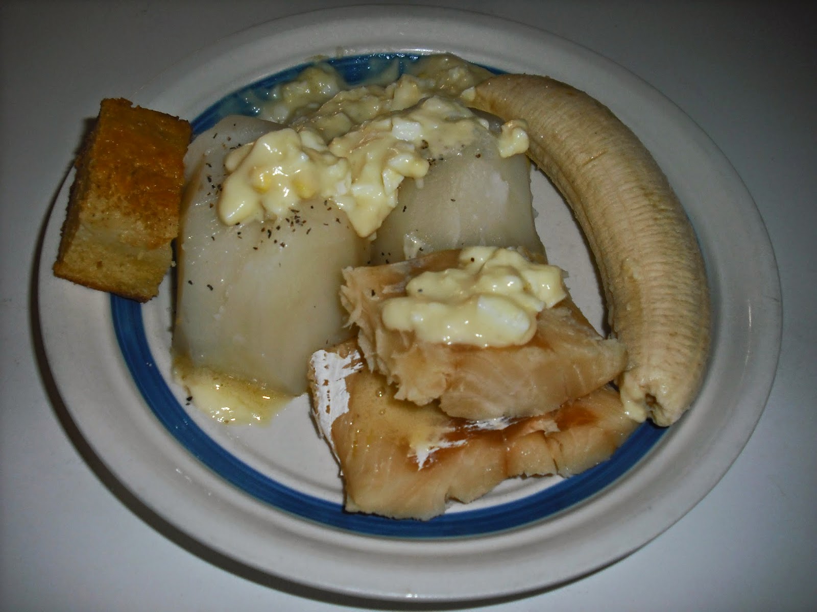 Recipe Marketing Cod Fish And Banana Breakfast