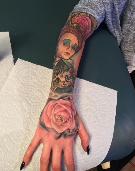 Alice In Wonderland Tattoos Alice In Wonderland Tattoos