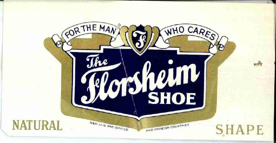 1926 THE FLORSHEIM SHOE FOR THE MAN WHO CARES 2