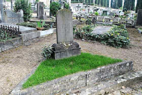 Osbert Sitwell's grave at the Cimitero degli Allori in Florence