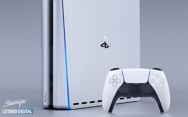 شاهد بالصور تصميم تخيلي جديد لجهاز PS5 بعد الكشف عن يد تحكم DualSense 
