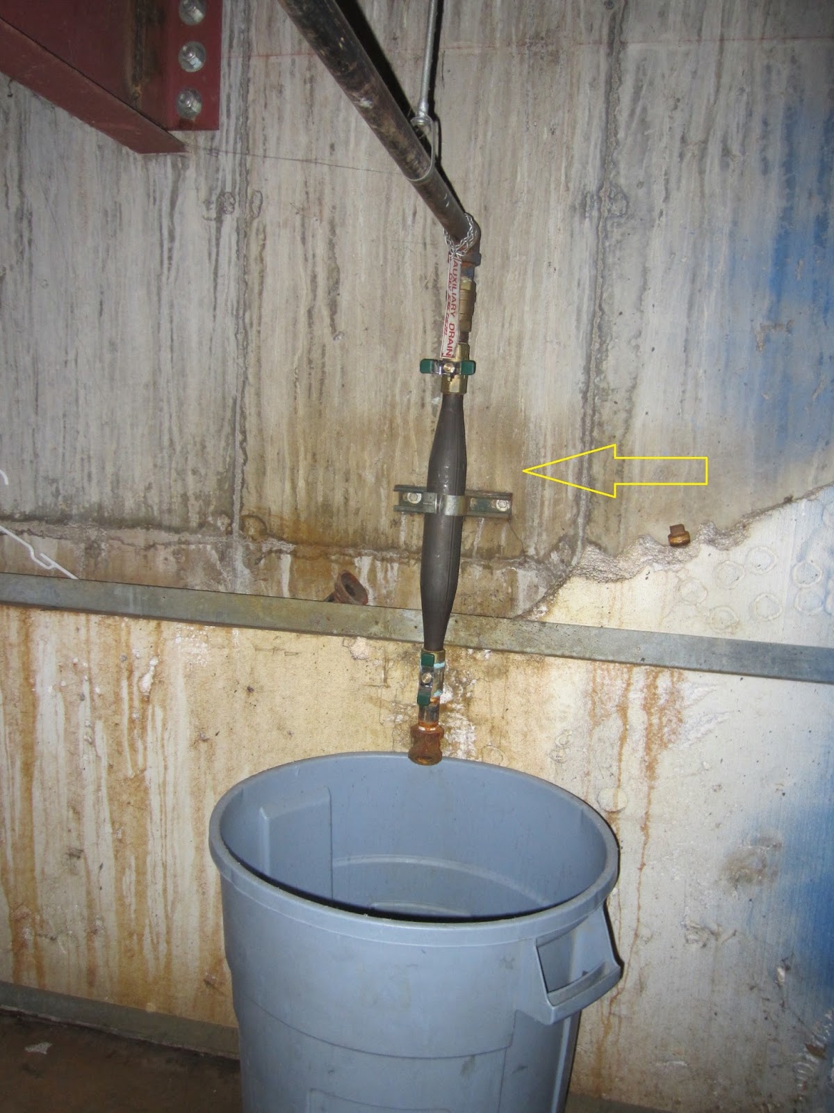 Fire Protection Deficiencies Condensation Traps