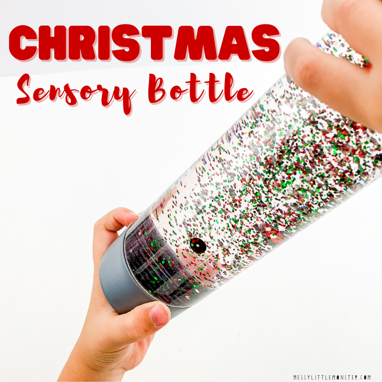 Christmas Sensory Bottles Messy Little Monster