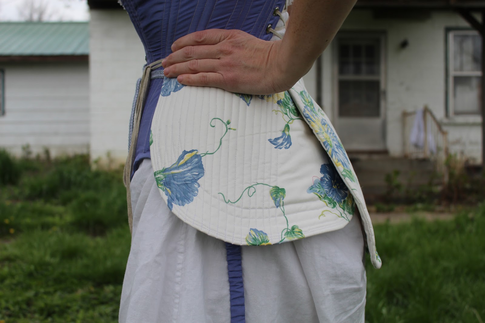 The Sewing Goatherd Making Edwardian Hip Padding