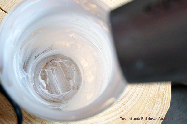 diy craquelar cristal.