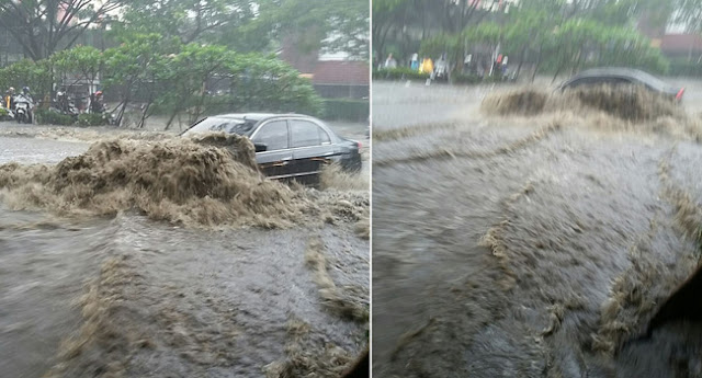 Video Banjir Pasteur Bandung