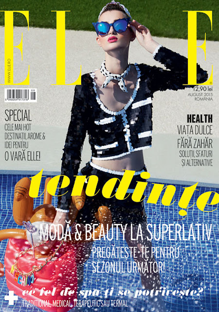 Model @ Georgiana By Dan Beleiu For Elle Romania, August 2015