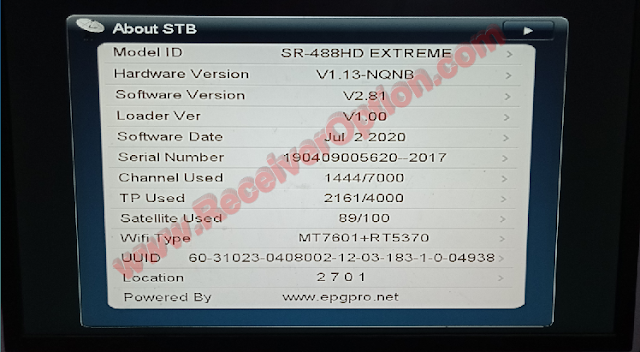 STARSAT MINI EXTREME SERIES HD RECEIVER NEW SOFTWARE V2.81
