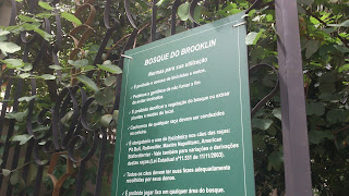 Regras do Bosque do Brooklin