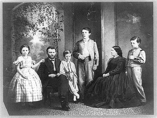 A Grant Family Photo Probably Taken Around 1865 A Grant Family Photo Probably Taken Around 1865