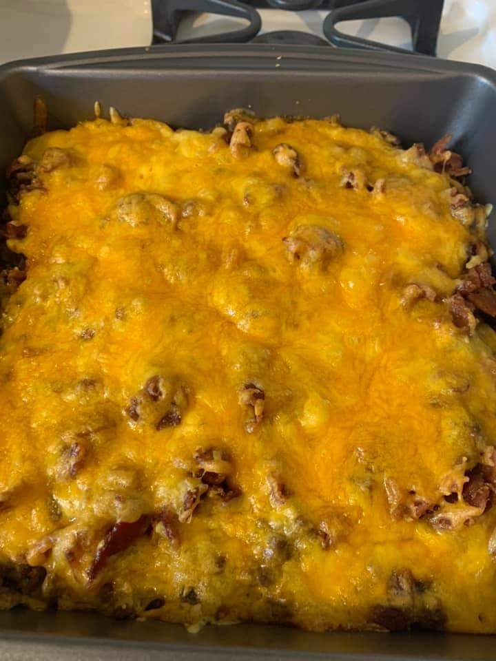 Bacon Cheeseburger Casserole