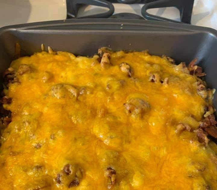 Bacon Cheeseburger Casserole