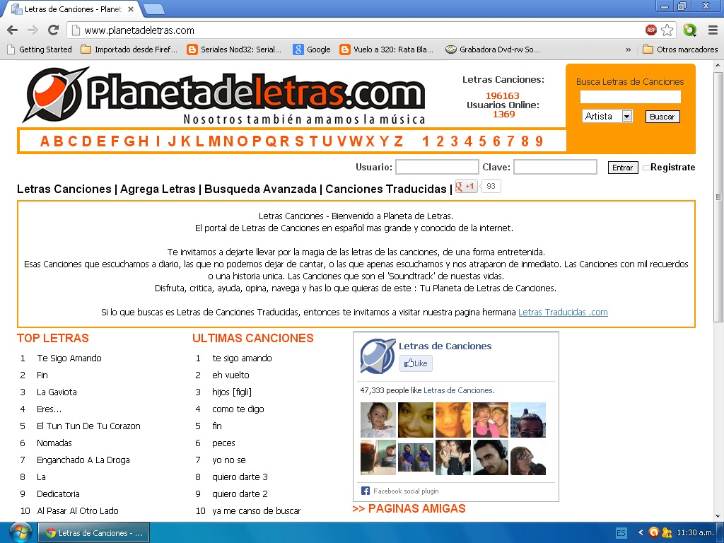 los programas para descargar Letras de canciones
