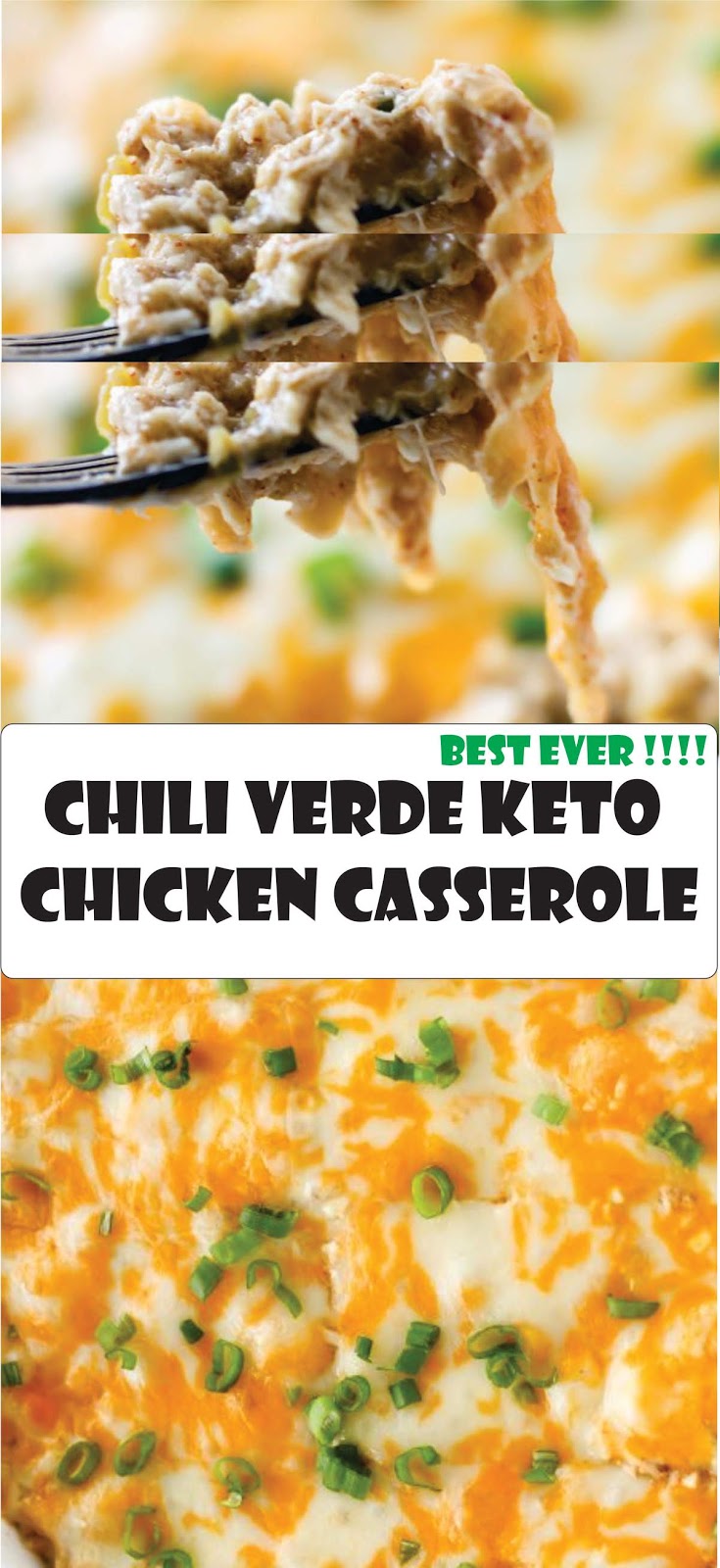 Chili Verde Keto Chicken Càsserole | Recipe Spesial Food