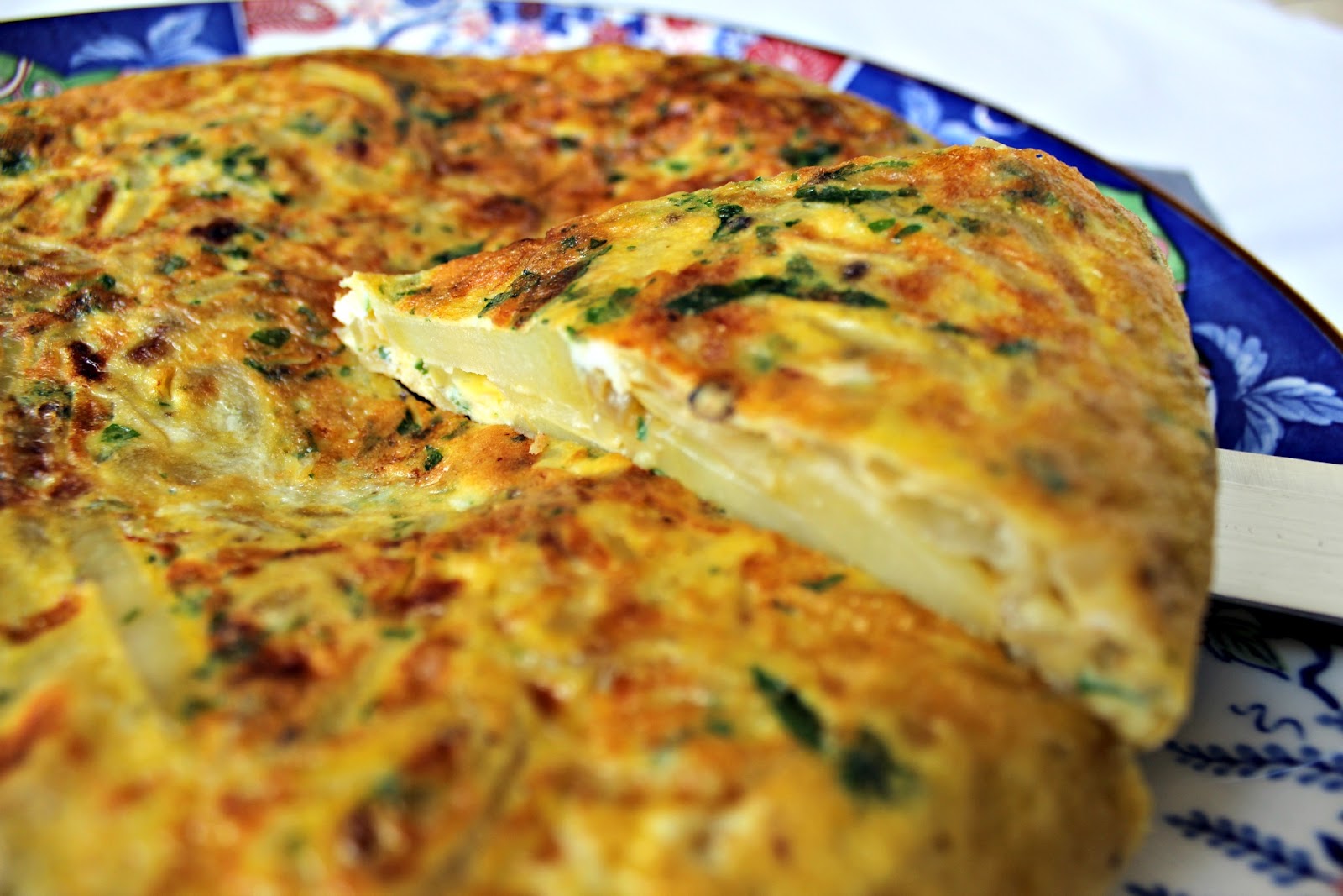 Milk and Honey Tasty Potato and Onion Frittata