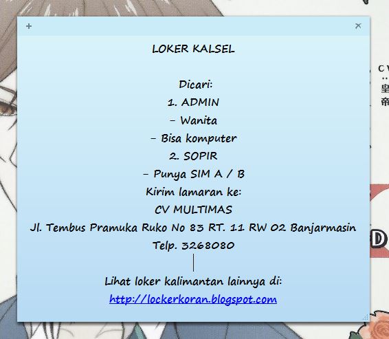 Lowongan Kerja Banjarmasin Post Edisi Minggu 9 Juli 2017 Lowongan Kerja Koran Kalimantan Hari Ini