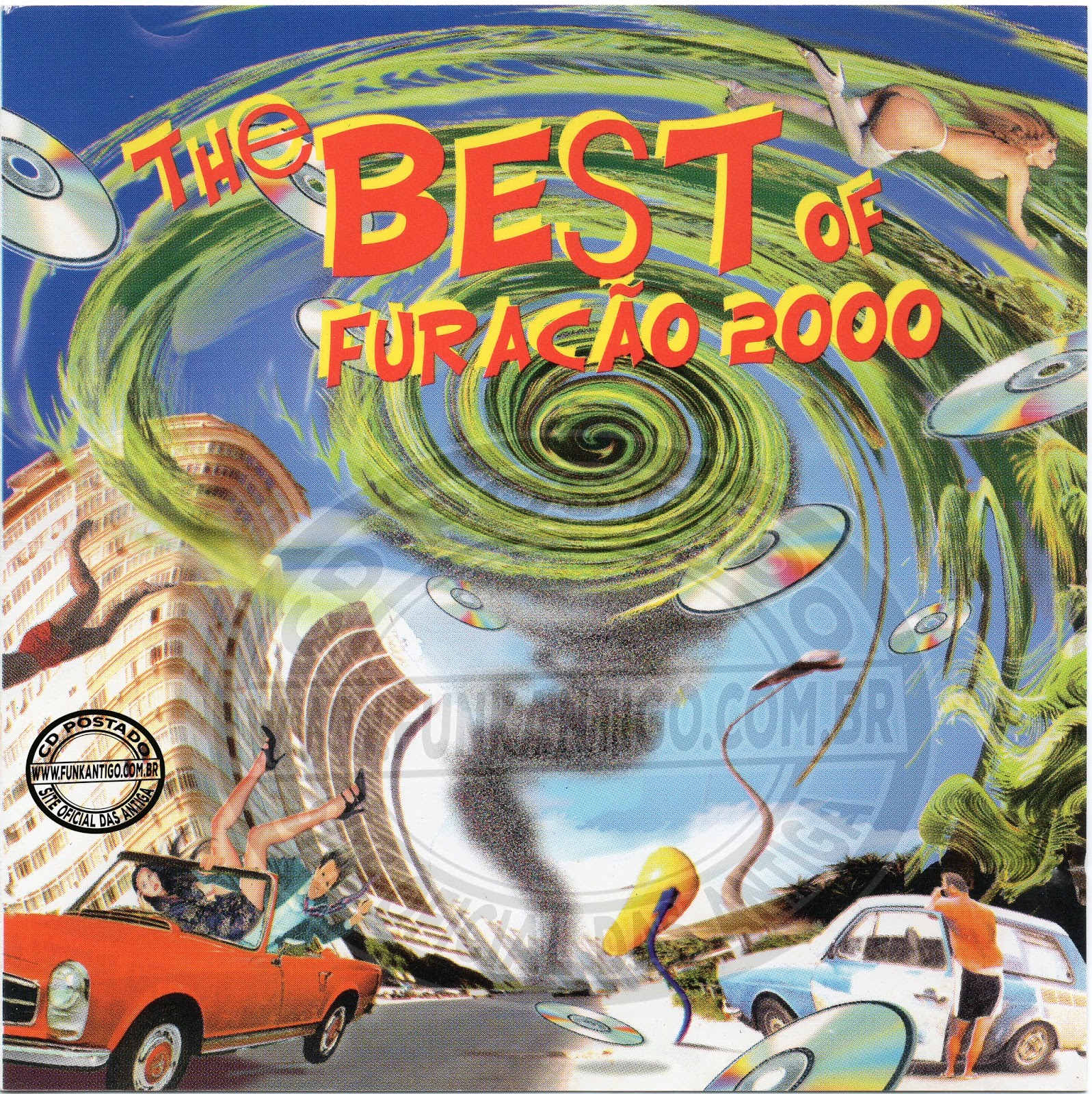 Cd Funk Anos 90 Furacao 2000 O Melhor Das Equipes