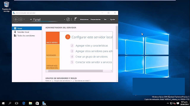 Descargar Windows Server 2016 (ISO) Español