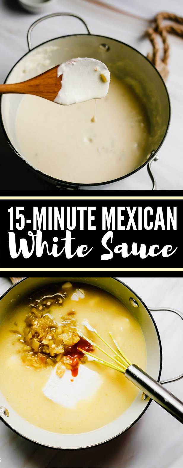 15Min Mexican White Sauce Recipe dinner dressing