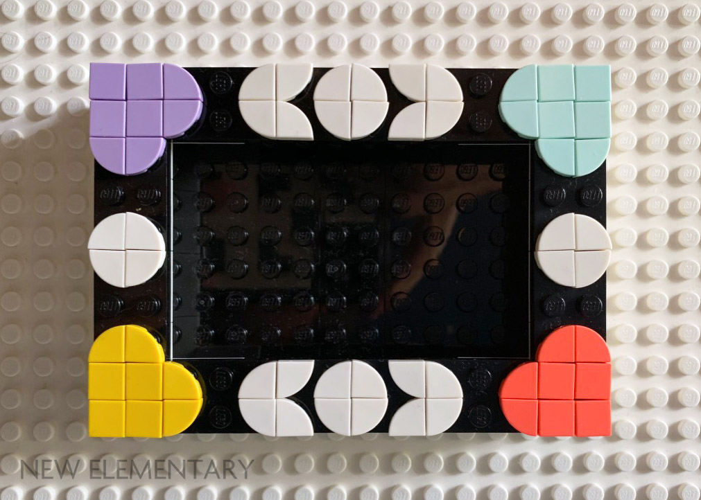 LEGO® DOTS review 41914 Creative Picture Frames New Elementary LEGO