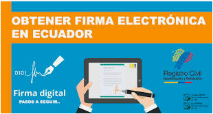 Obtener firma electrónica