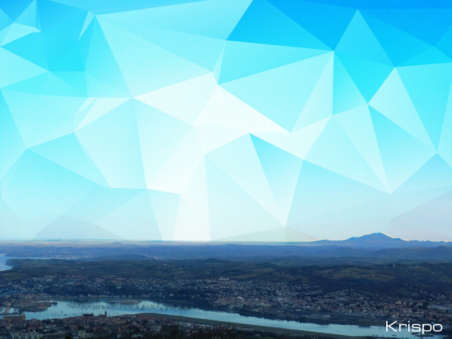 vista de monte y cielo desde mirador de jaizkibel