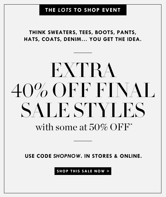 J.Crew Aficionada Take an Additional 4050 Off Final Sale at J.Crew!