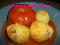 http://cuisinezcommeceline.blogspot.fr/2016/04/tomates-et-pommes-de-terre-farcies.html