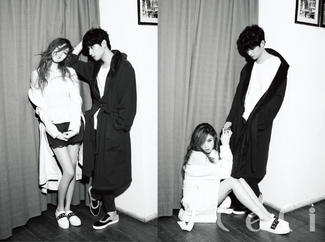 twenty2 blog: Lee Sung Kyung and Yoon Park in CeCi February 2015 ...