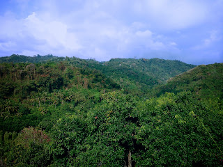 View Of The Hills Around The Area Of Brahmavihara Arama Monastery North Bali