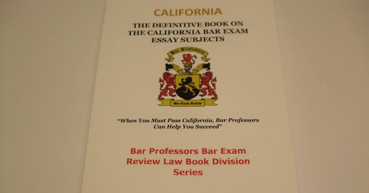 Bar Professors July 2023 UBE, Florida, California Essay Predictions