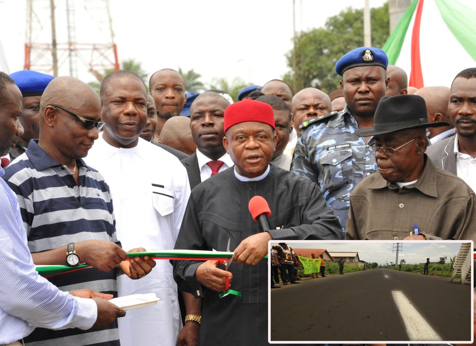 NAIJA NEWSREEL PHOTONEWS ABIA STATE GOVERNMENT Commissioning of