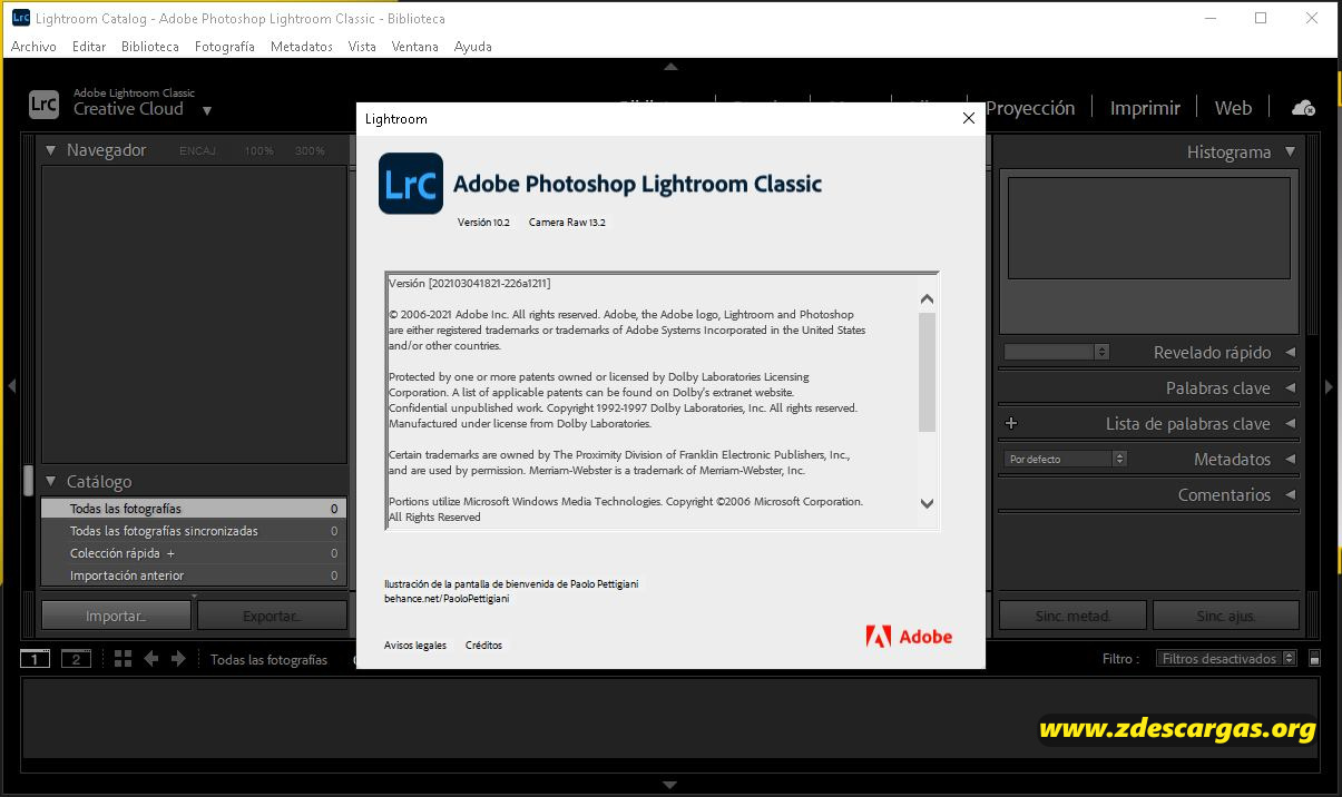 Adobe Lightroom Classic CC 2021 Full Español