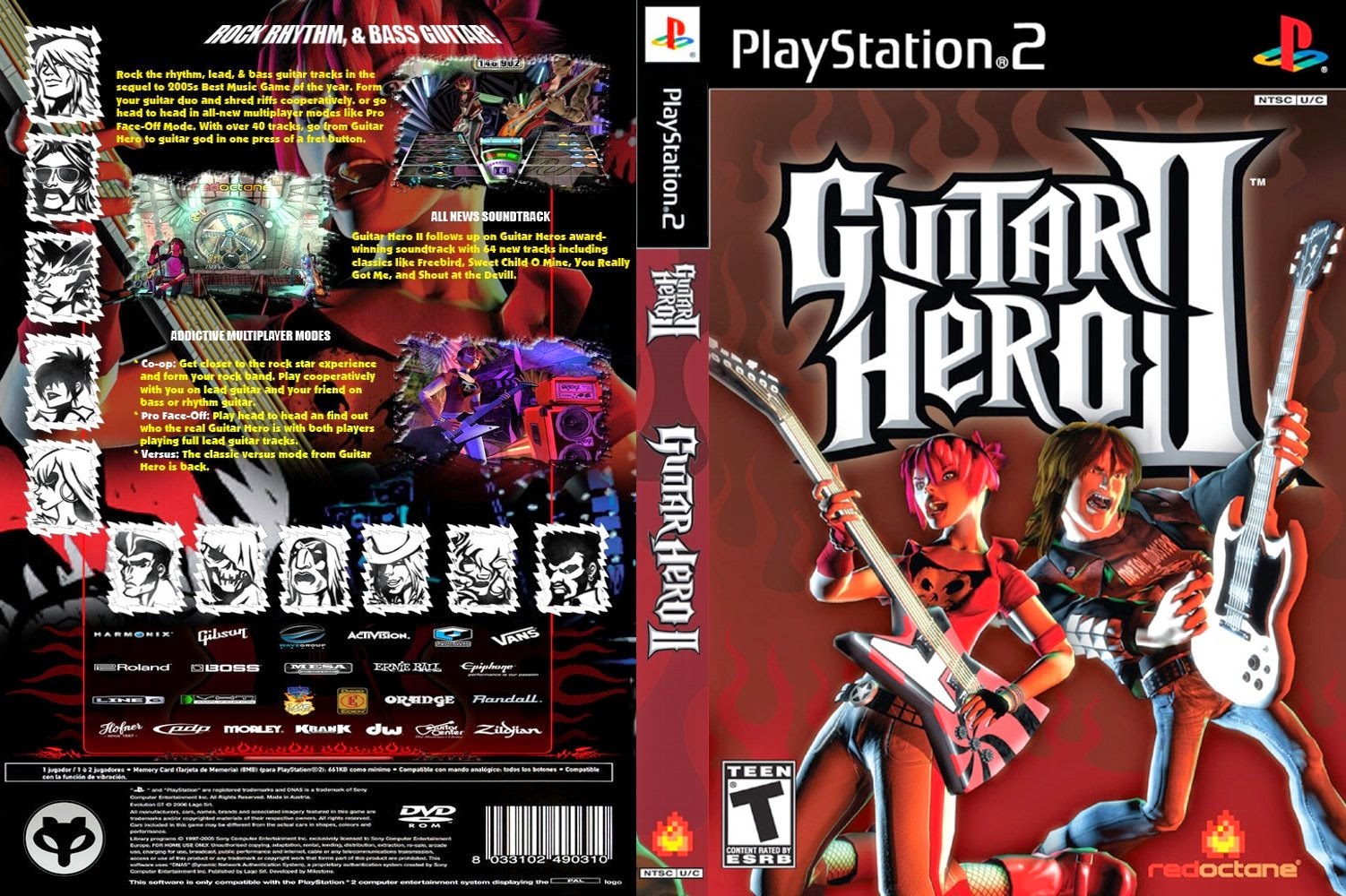 Cheat Game Guitar Hero 2 PS2