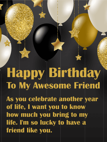 Birthday Wishes for Friend